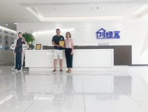 熱烈祝賀馬總夫婦簽約創綠家鹽城市區級代理！